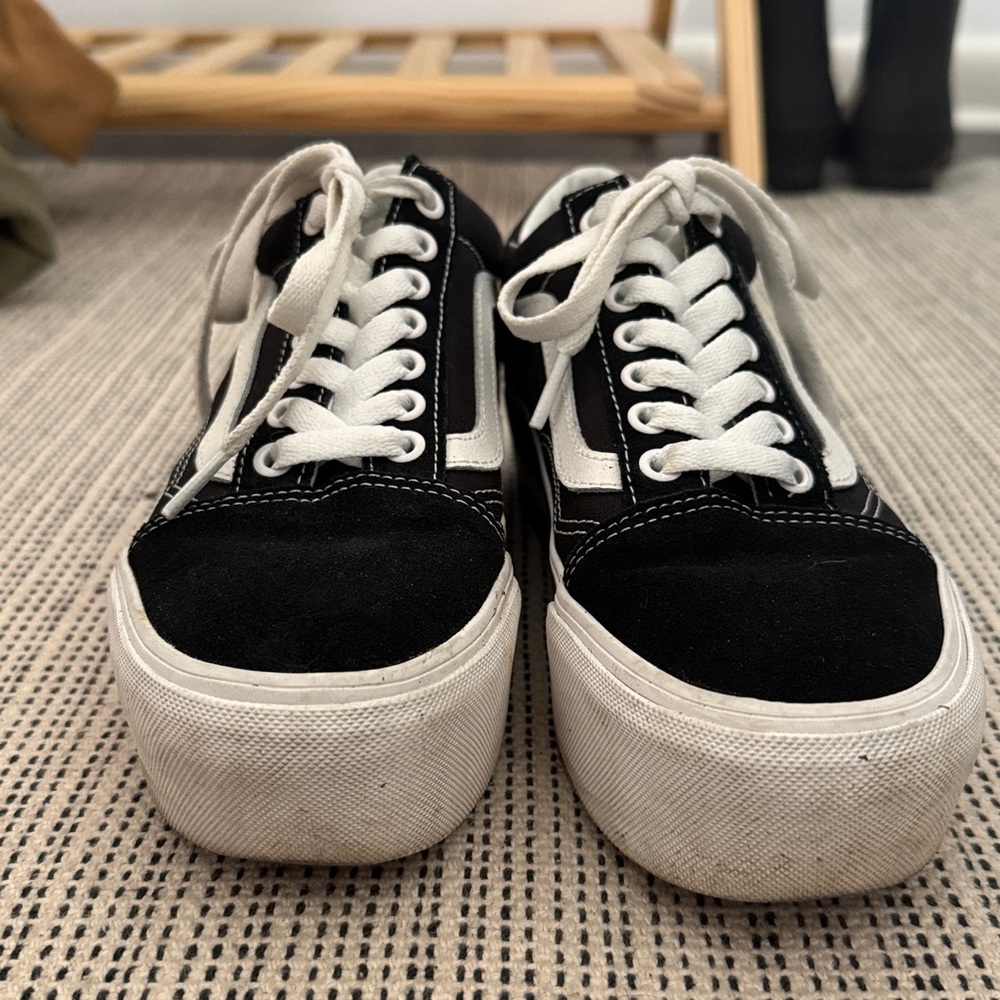 Vans Classic Black and White Stackform sneakers - Picture 4 of 5